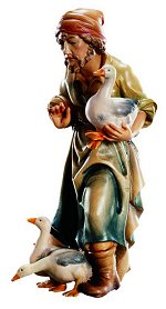 Shepherd with Ducks<br>Dolfi Matteo Nativity